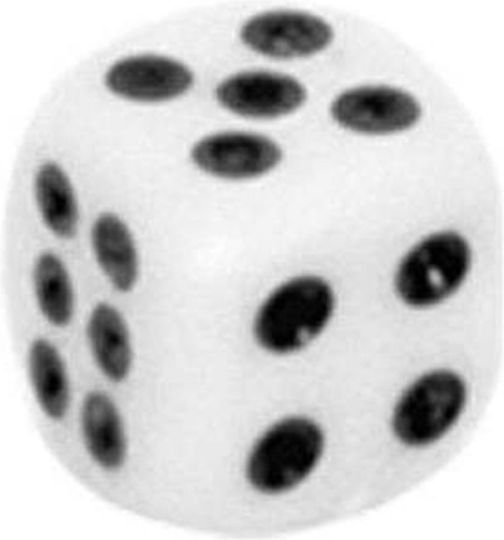 HOMie Plastic Dice for Backgammon 1.1cm 100pcs 116637 96-617