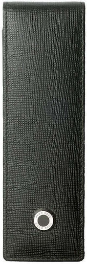 Boss Leather Pen Holder Suitable for 1 Pen Black