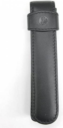 Pelikan Δερμάτινη Θήκη για 1 Στυλό σε Μαύρο χρώμα
