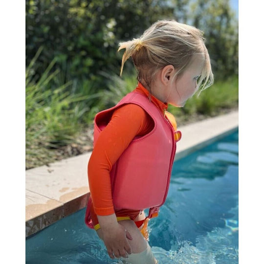 Swim Essentials Kids' Life Jacket Neoprene with Removable Bricks Orange