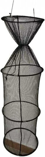 Coș de pescuit pliabil Diametru 35cm, L90cm