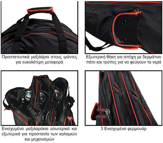 Pregio Fishing Rod Case for 3 Pieces 1.65m