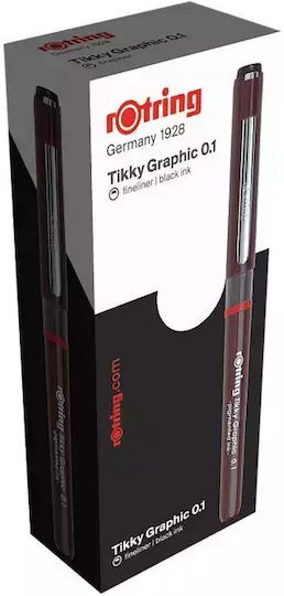 Rotring Tikky Graphic Rapidograph 0.1мм
