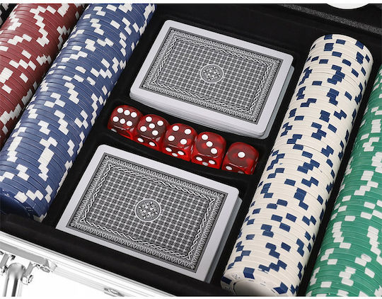 Σετ 300 Μάρκες Poker σε Βαλίτσα