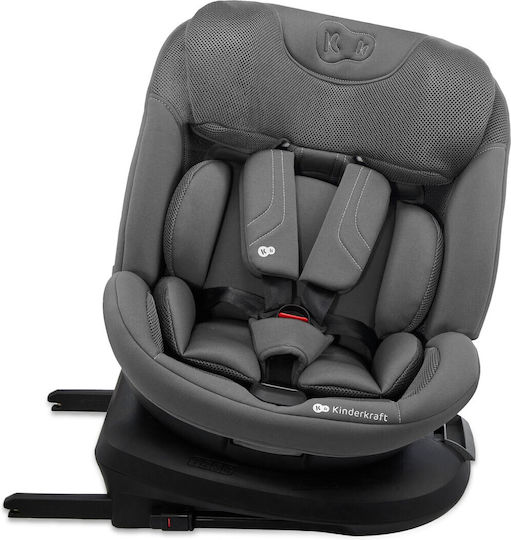 Kinderkraft Xpedition 3 Детско Столче за Кола i-Размер с Isofix Сив