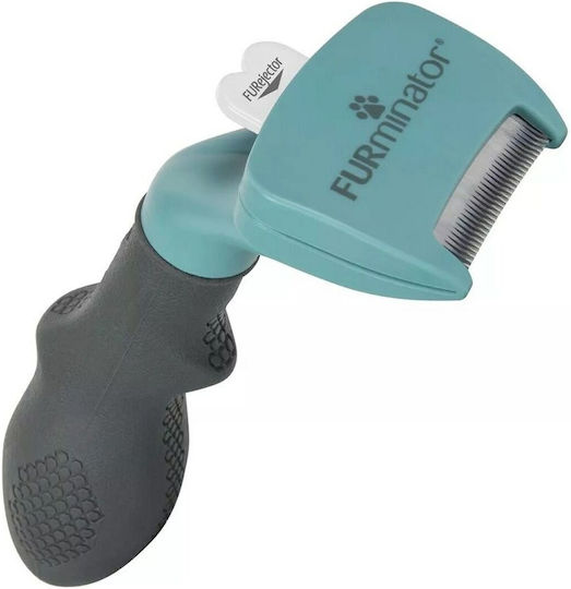 FURminator Cat Brush Undercoat deShedding Tool Blue