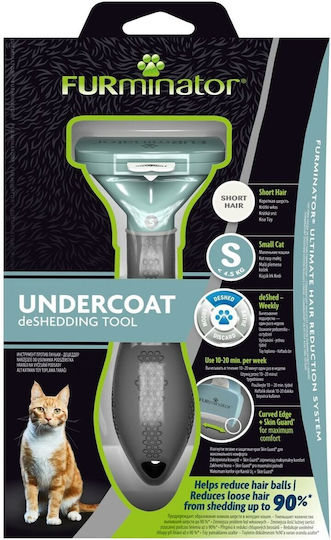 FURminator Cat Brush Undercoat deShedding Tool Blue