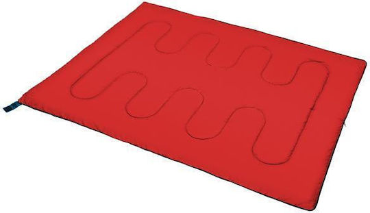 Nils Sleeping Bag Μονό Καλοκαιρινό Nc2002 Blue And Red