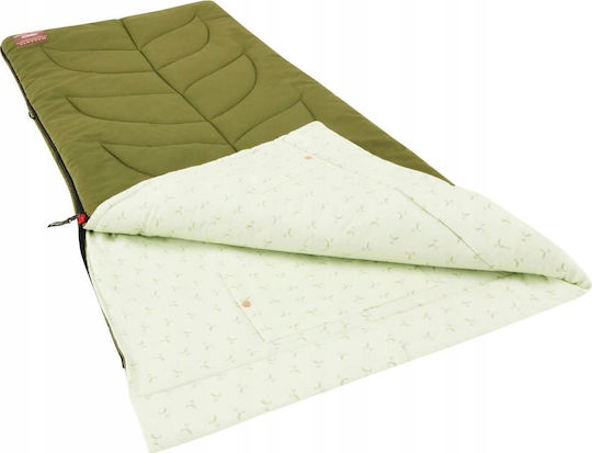 Coleman Sac de dormit Single 2 Sezoane Verde