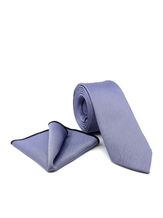 Legend Accessories Set de Cravată pentru Bărbați Tipărit în Culorea Violet
