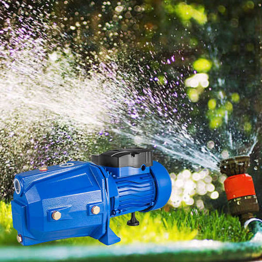 Pompa de grădină autoamorsantă Ddt Jet-100l 1500 W, debit de apă 12 m3/h, diametru 1", înălțime de refulare 50 m, adâncime de absorbție 9 m