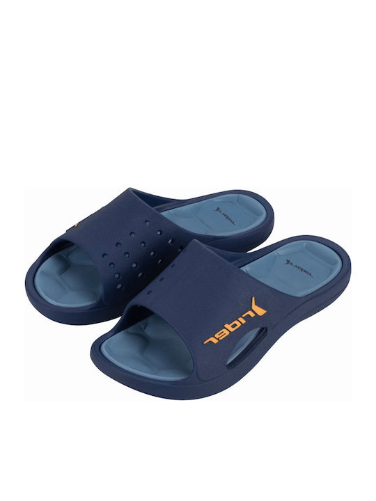 Men's Blue Slides 83632-AZ148