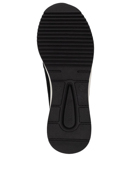 Ανατομικά Γυναικεία Slip-On Δερμάτινα Μαύρα