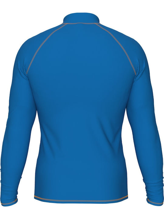 Arena Men's Long Sleeve Sun Protection Shirt Blue