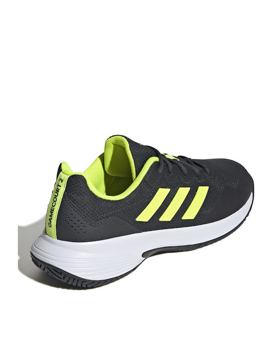 adidas GameCourt 2 M Men's Tennis Shoes for Hard Courts Yellow