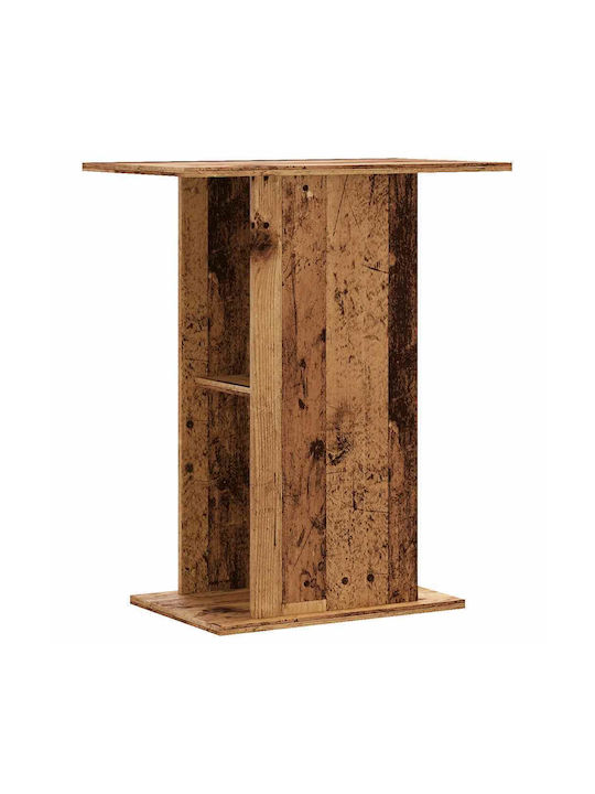 Vidaxl Aquarium Stand Old Wood Look 36x60.5x72.5 cm Processed Wood Brown