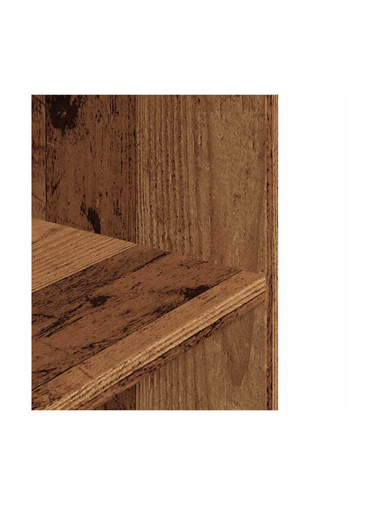 Vidaxl Aquarium Stand Old Wood Look 36x60.5x72.5 cm Processed Wood Brown