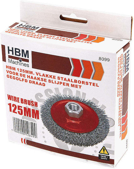 Perie de sârmă pentru polizor unghiular 115mm Hbm