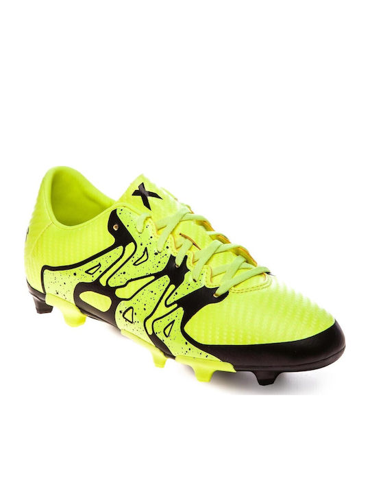 Kids Soccer Cleats Molded Outsole Yellow