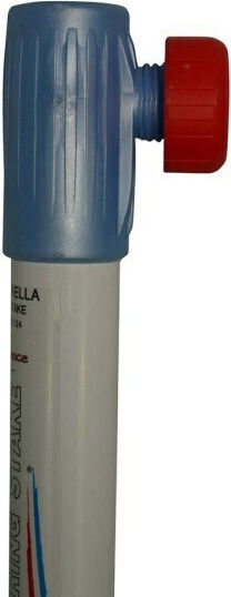 Golden Fleece Impact Pole Metal 22mm White White Blue