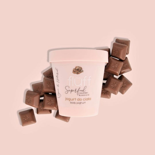 Fluff Milk Chocolate Moisturizing Cream Body 180ml