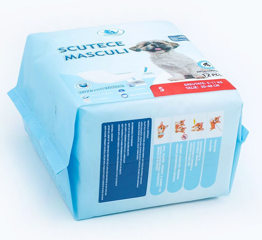 Clean Pets Servețele Igienice de Înlocuire pentru Câini 12 Bucăți