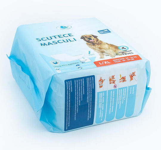 Clean Pets Schimb de scutece pentru câini Mare 12buc