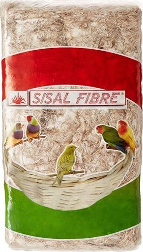 Sisal Fibre Bird Nest Material Cotton White