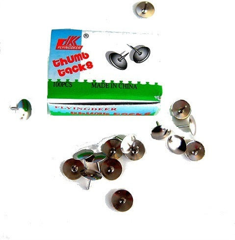 Set of 100 Pushpins 11mm