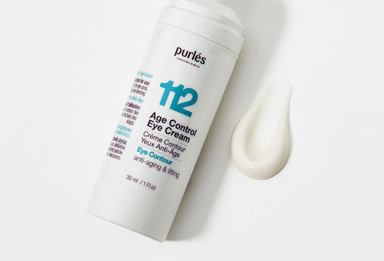 Purlés 112 Moisturizing & Anti-aging Cream Eyes for Radiance with Collagen for Sensitive Skin 30ml