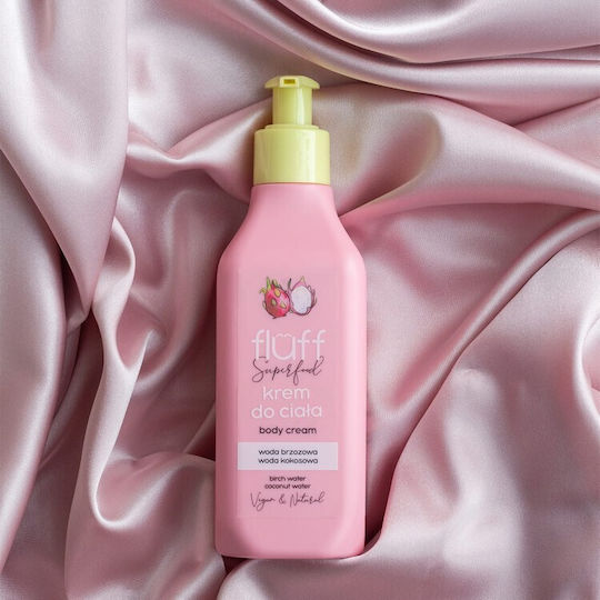 Fluff Dragon Fruit Moisturizing Cream Body for Dry/Very Dry Skin 200ml