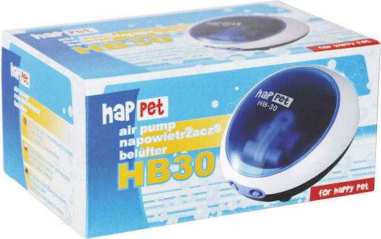 Happet HB Series Въздушна Помпа За Аквариум С Единичен Изход С Максимална Скорост На Потока 120л/ч