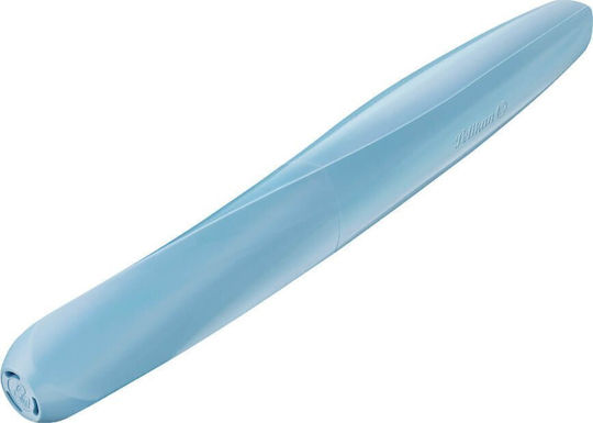 Eco Writing Pen Medium Blue made of Steel with Blue Ink