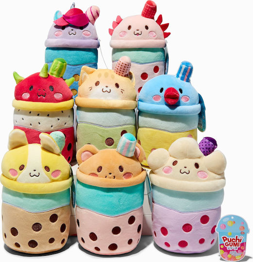 Bubble Tea Mascot Bablusie 21 Cm Strawberry Creation Axolotl