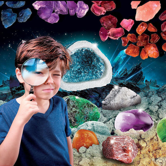 AS Πολύτιμοι Λίθοι Και Πετρώματα STEM Educational Game Crystals Science And Play for 8+ years old Years Old