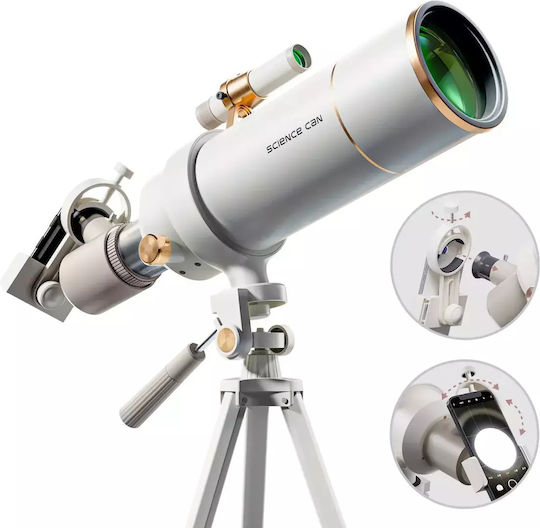 Desyllas STEM Telescop pentru 8+ ani Ani