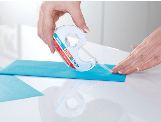 Tesa Klebeband Film Basic 15mm x 33m 1Stück Transparent