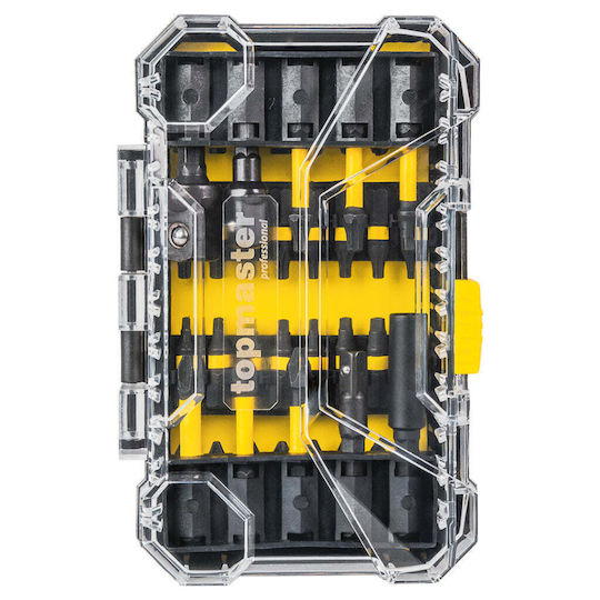Set de biți pentru șurubelniță cu impact 42 bucăți Topmaster