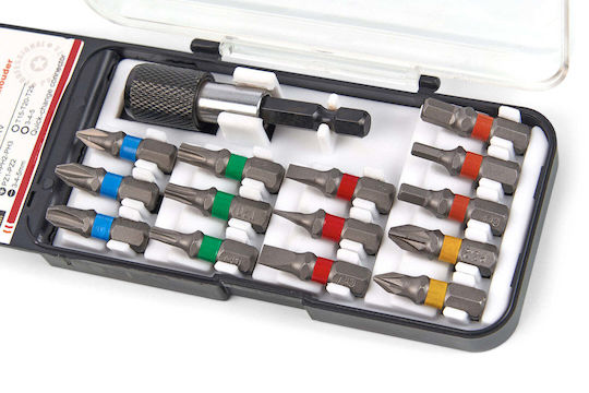 15-teiliges Schraubendreher-Bit-Set Hbm