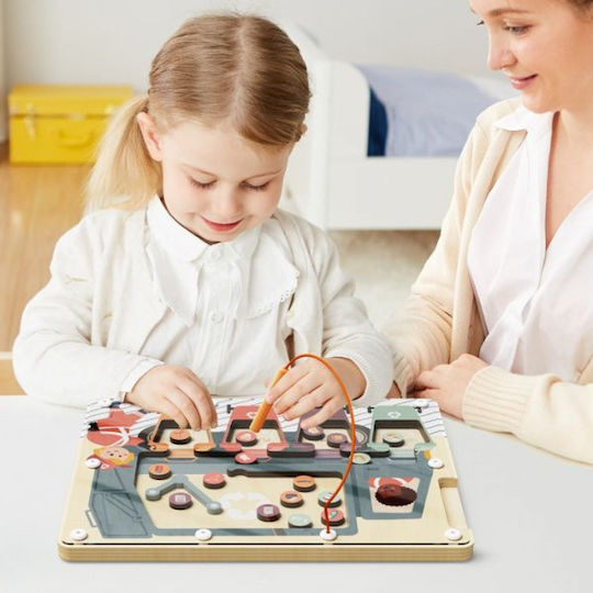 Top Bright Διαλογή Απορριμμάτων Educational Game Knowledge made of Wood for 3+ years Years Old