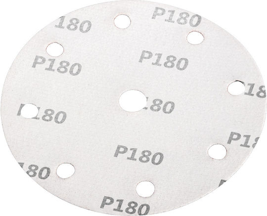 Topex Exzenterschleifer-Schleifblatt K180 mit Löchern 150x150mm Set 5Stück
