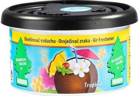 Little Trees Lufterfrischer-Dose Konsole/Anzeigetafel Auto Tropical 30gr 1Stück