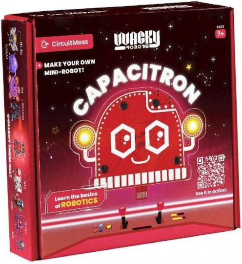 CircuitMess Diy Mini Robots Capacitron STEM Εκπαιδευτικό Παιχνίδι Ρομποτικής για 7+ Ετών