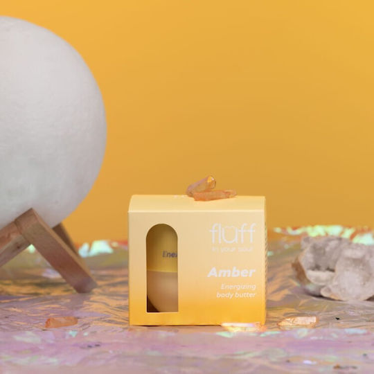 Fluff Amber Energizing Ενυδατικό Butter Σώματος με Άρωμα Γαρδένια 150ml
