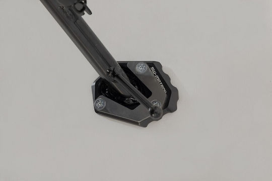 SW-Motech Motorcycle Peripheral Parts Side Stand Extension in Black Color STS.01.548.10000