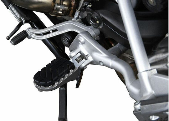 SW-Motech Foot Peg Μοτοσυκλέτας in Silver Color FRS.17.011.10001/S