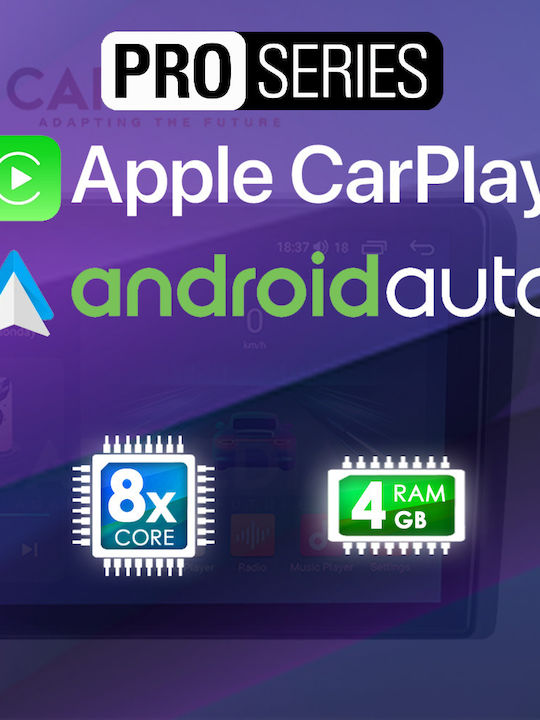 Carmedia Car Audio System for BMW X1 Volkswagen Golf Sportsvan 2014 (Bluetooth/USB/AUX/WiFi/GPS/Apple-Carplay/Android-Auto) with Touch Screen 10.36"