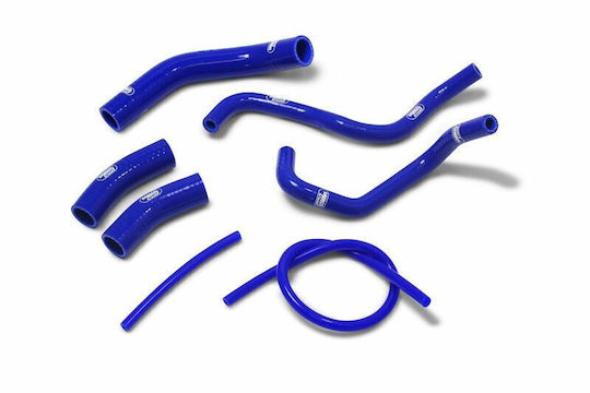 Samco Sport Set Coliere Silențioase Motor Motocicletă Albastre