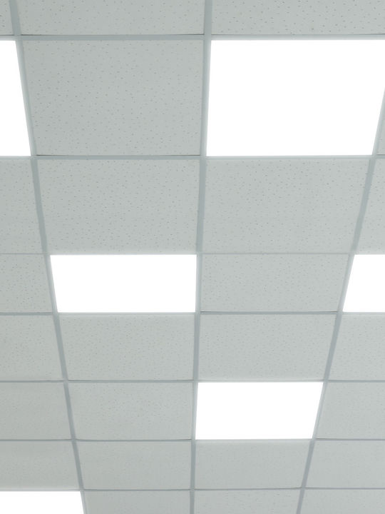 Eko Light LED Panel 48W με Φυσικό Λευκό Φως 4000K