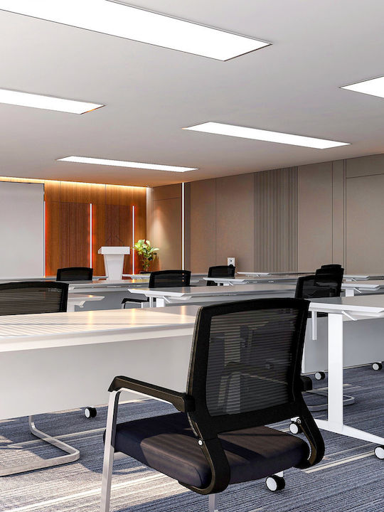 Eko Light LED Panel 48W με Φυσικό Λευκό Φως 4000K